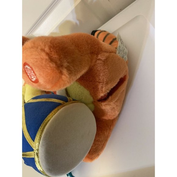 2001 Disney Store Winnie The Pooh Tigger Christmas Drummer Plush - Picture 9 of 10